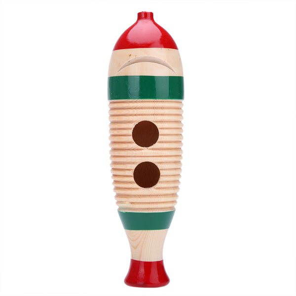 Fish-Shaped Wooden Guiro