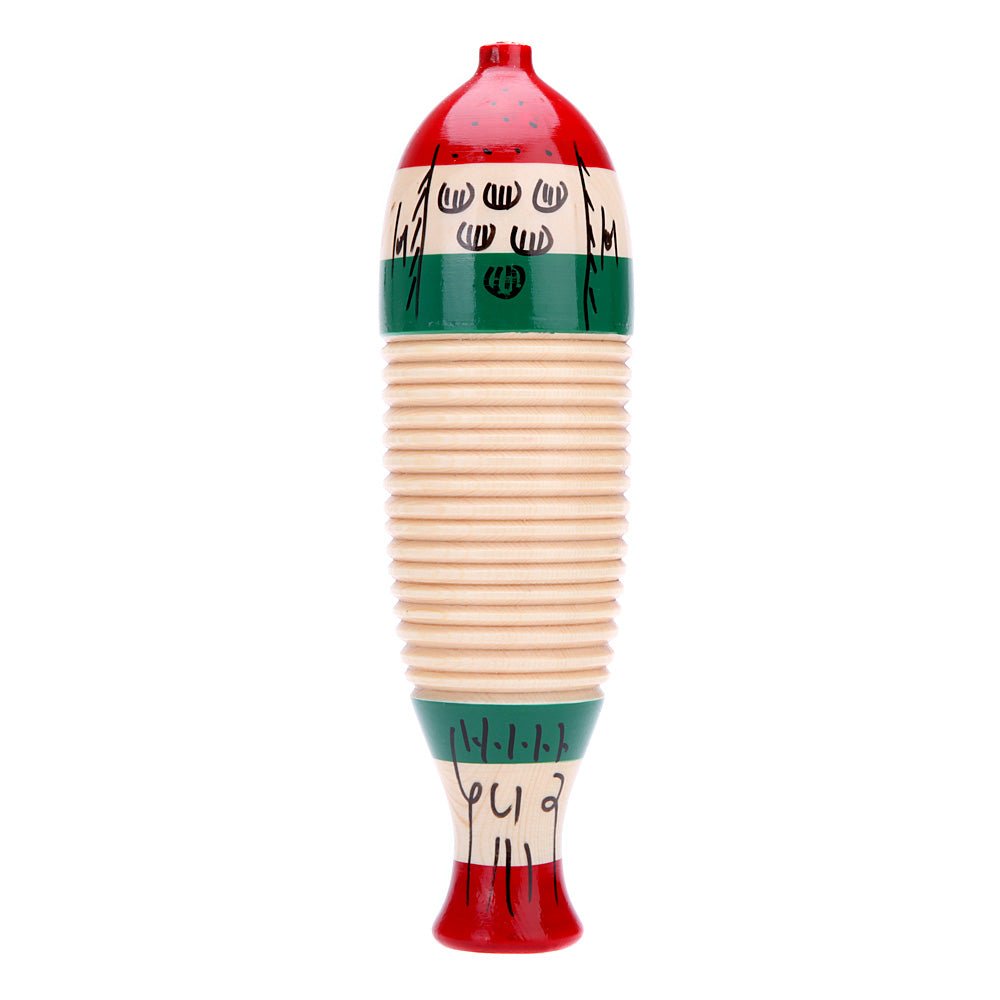 Wooden Guiro Fishshaped Style Colorful Percussion LP Super Guiro