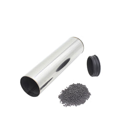 Elegant Stainless Steel Cylinder Sand Shaker